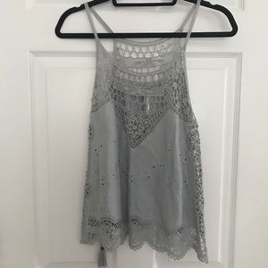 Free people embroidered tank